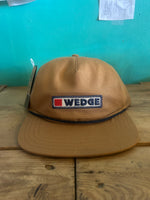15th St WEDGE Cotton Twill Snap Back FLAT-BILL Hat MULTIPLE COLORS