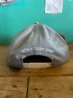 15th St WEDGE Cotton Twill Snap Back FLAT-BILL Hat MULTIPLE COLORS