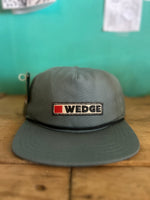 15th St WEDGE Cotton Twill Snap Back FLAT-BILL Hat MULTIPLE COLORS