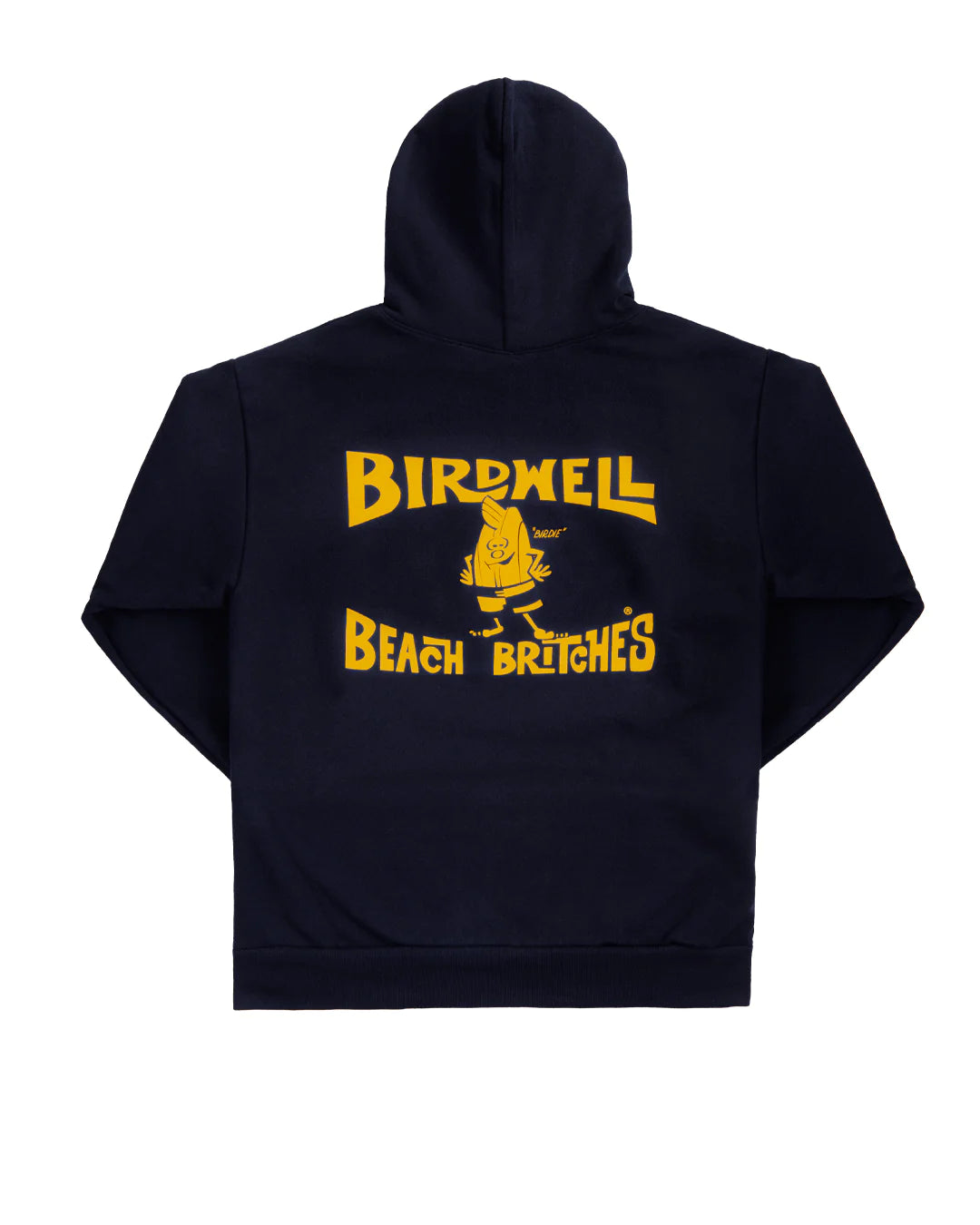 Birdwell License Plate Hoodie - BLACK