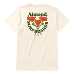 CA Poppy Tee | Natural