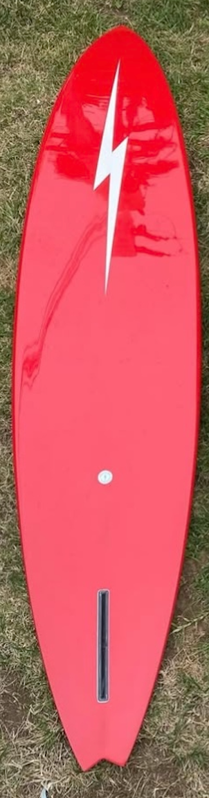 Lightning Bolt Pipeliner Swallow Tail By Shaper Craig Hollingsworth IN STORE PICK UP ONLY