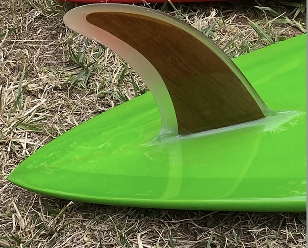 Lightning Bolt Pipeliner 8’0” with Glassed in Fin by Shaper Craig Hollingsworth IN STORE PICK UP ONLY
