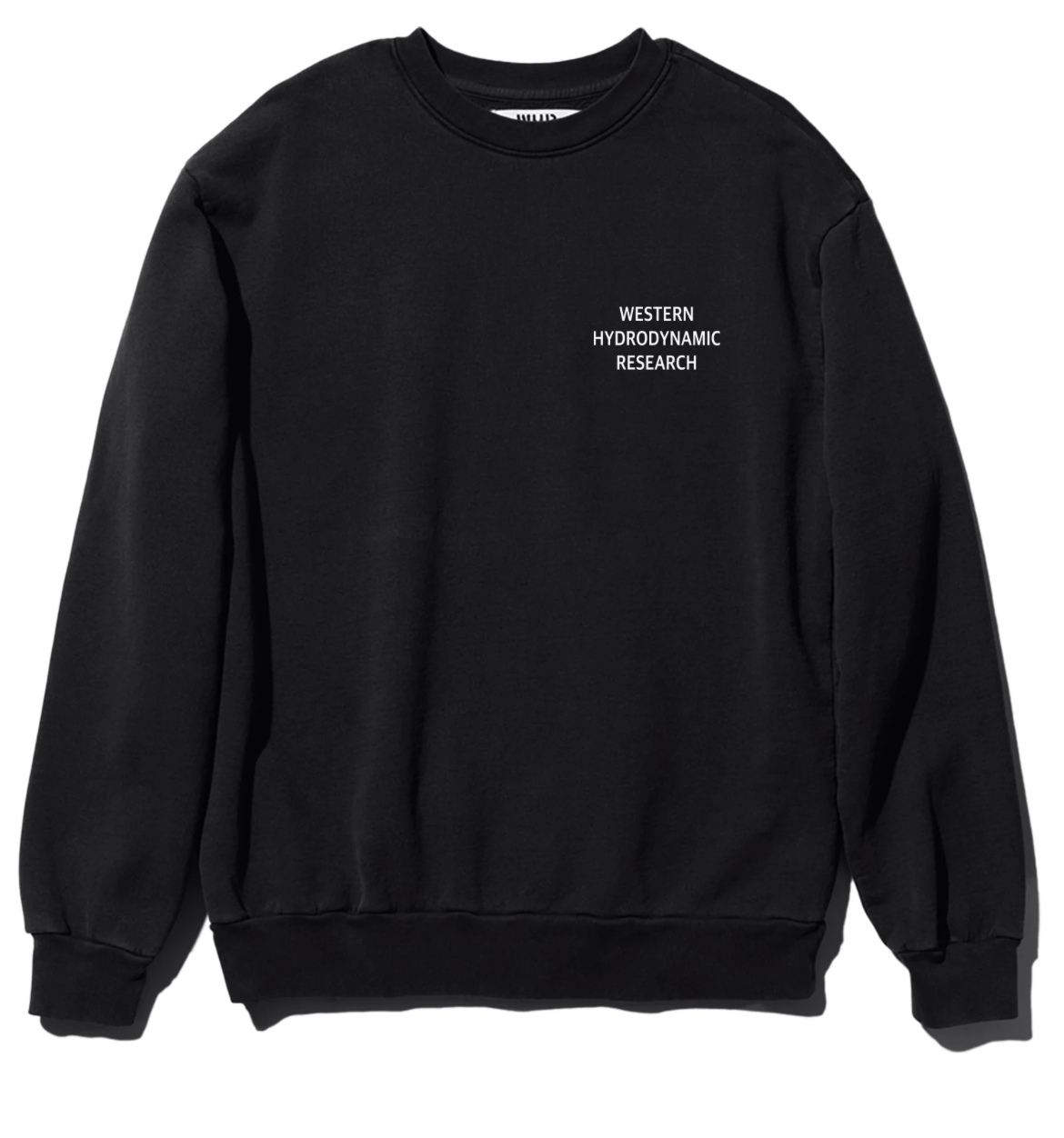 WHR Worker Heavy Weight Fleece Crew Black
