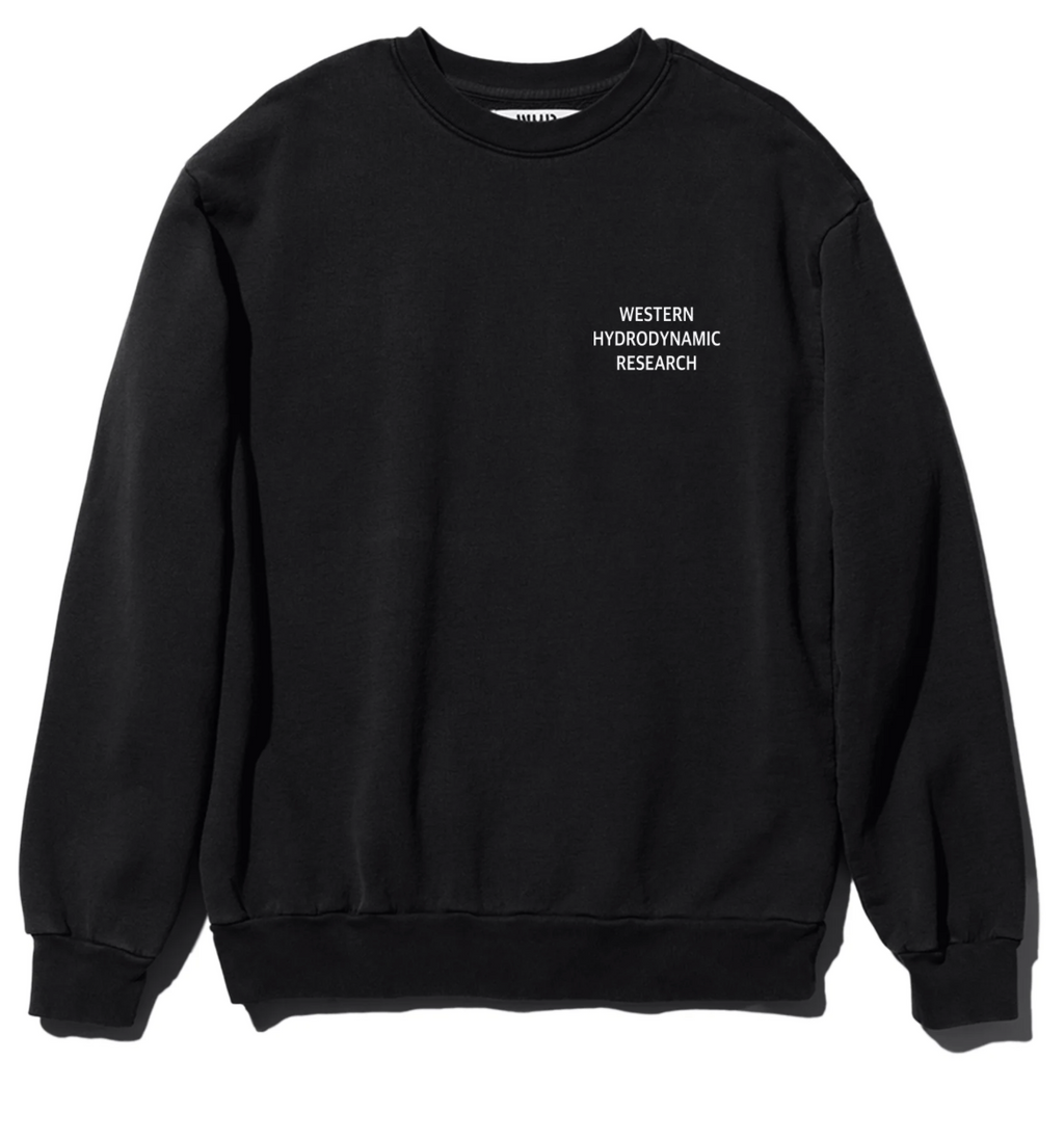 WHR Worker Heavy Weight Fleece Crew Black