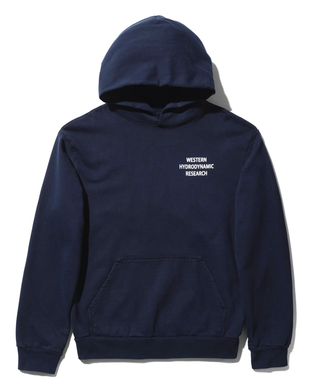WHR Worker Heavy Weight Fleece Hoodie Navy