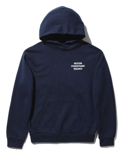 WHR Worker Heavy Weight Fleece Hoodie Navy