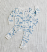 Nowhere Newport Kids Pajamas Balboa Blue