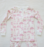 Nowhere Newport Kids Pajamas Peninsula Pink
