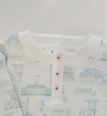 Nowhere Newport Kids Pajamas Mist