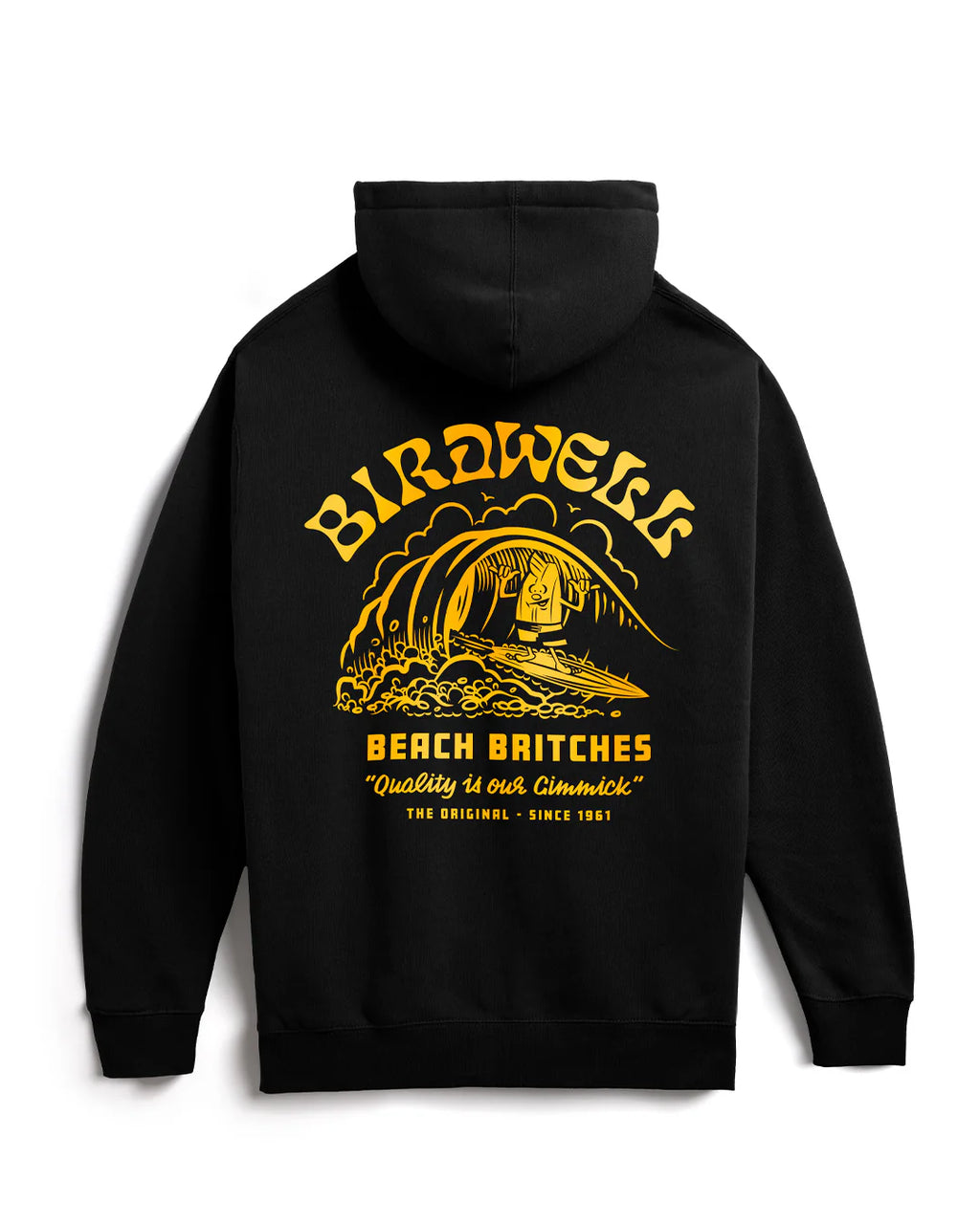Birdwell Surfing  Birdie Hoodie Black