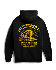 Birdwell Surfing  Birdie Hoodie Black