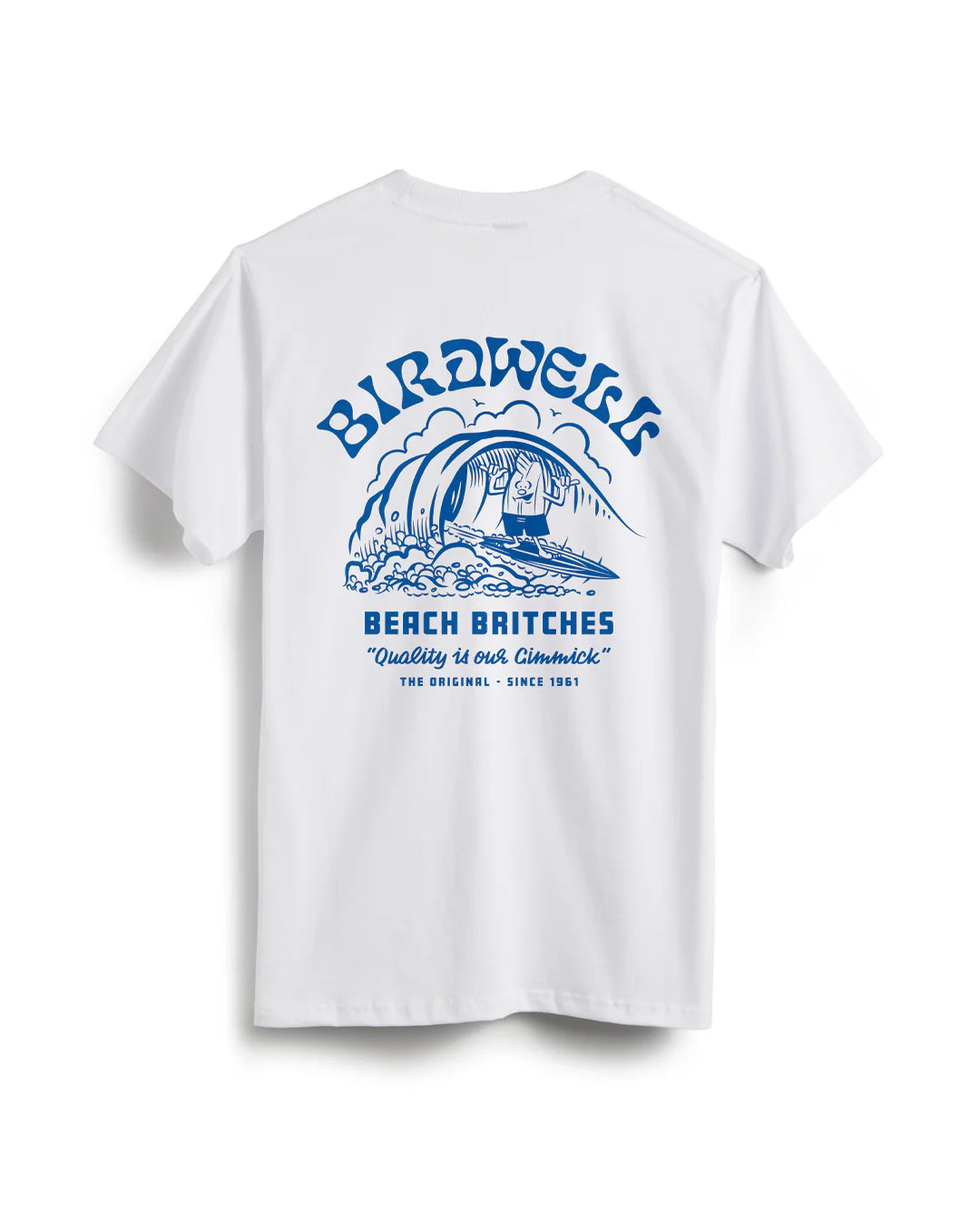 Birdwell Surfin' Birdie Short Sleeve T-Shirt White