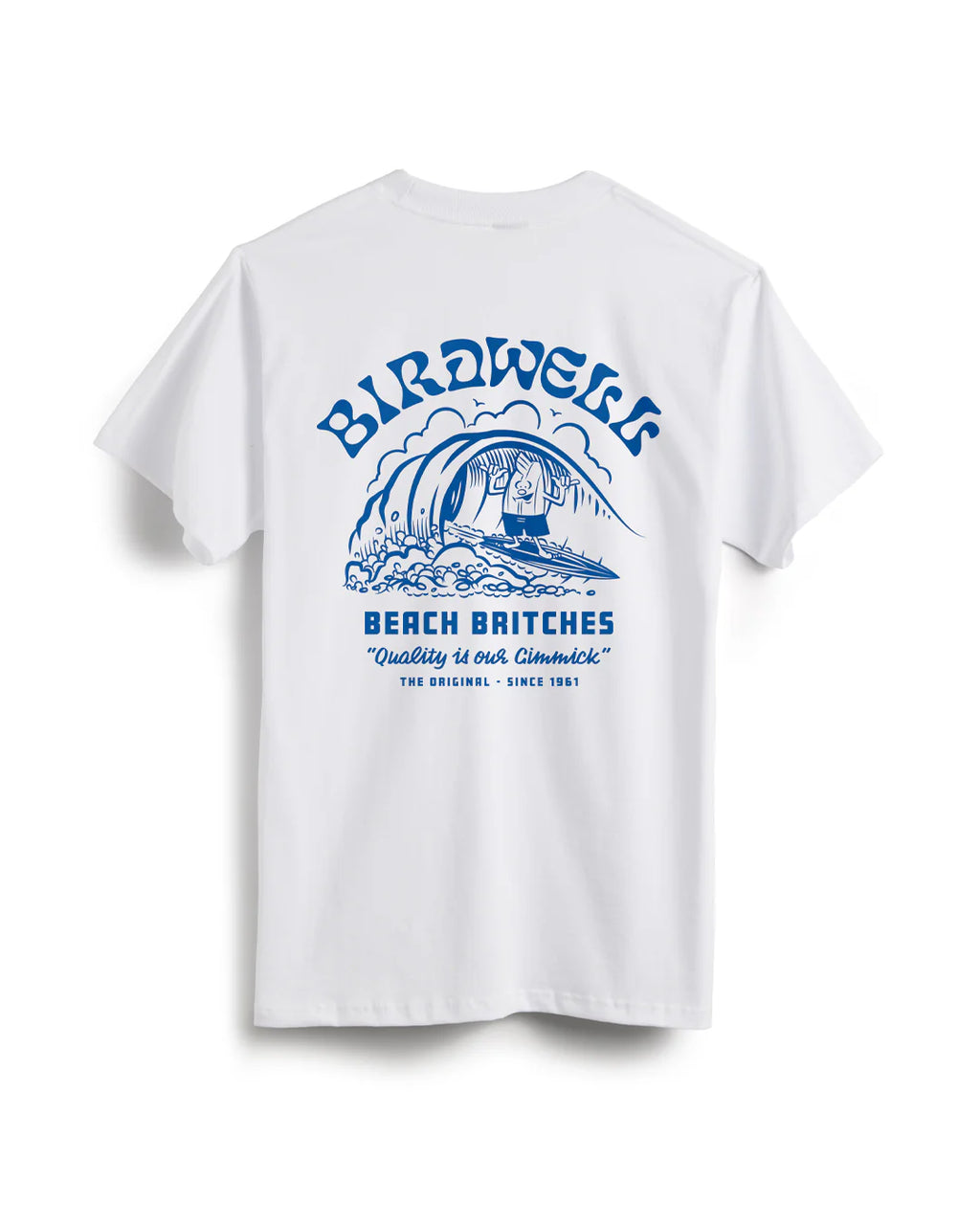 Birdwell Surfin' Birdie Short Sleeve T-Shirt White