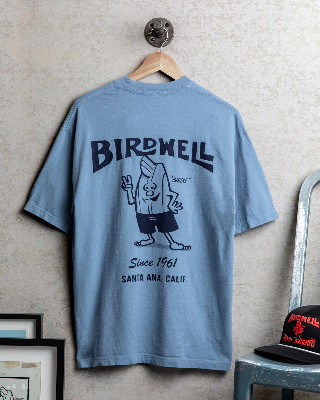 Birdwell '61 Short Sleeve T-Shirt - FEDERAL BLUE