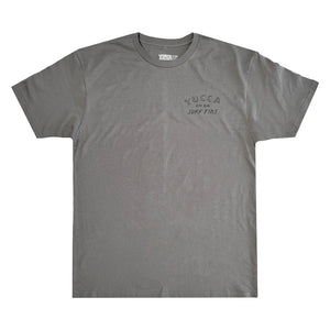 Yucca Fins Outline Short Sleeve T Shirt Medium Grey