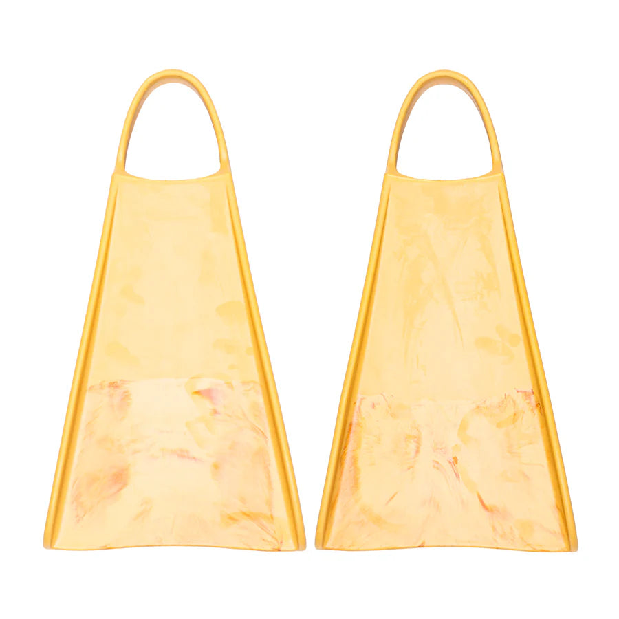 Yucca Soft Flex Fins Team Mom (light yellow with slight brush stroke of pink)