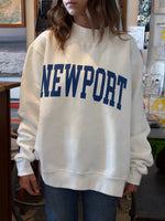 Women's Newport Mockneck Princes Diana Fleece SOFT WHITE