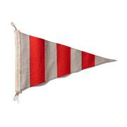 Slightly Choppy Flag Red And White Stripes