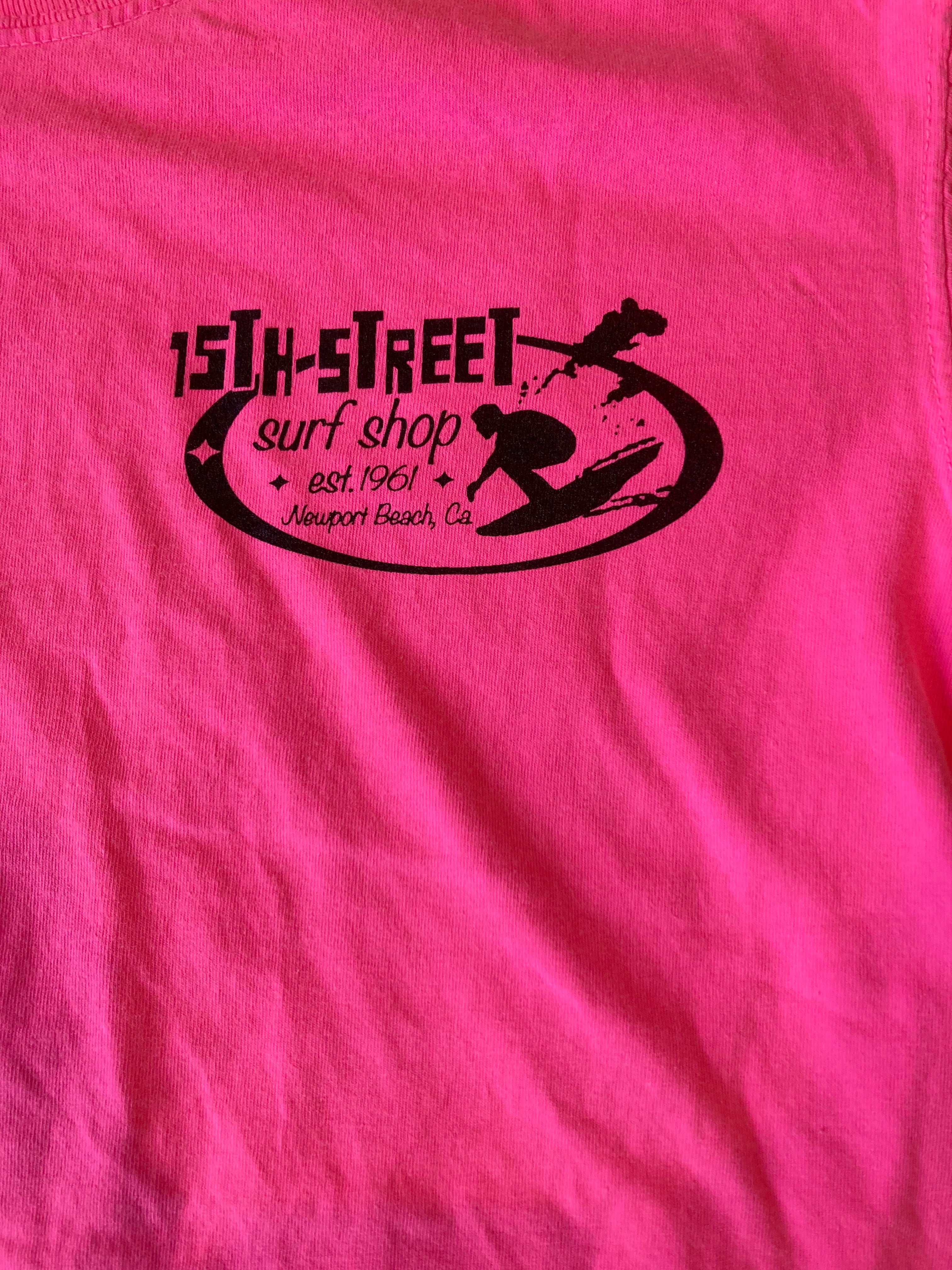 15th St Men's Since 1961 Short Sleeve T-Shirt HOT PINK