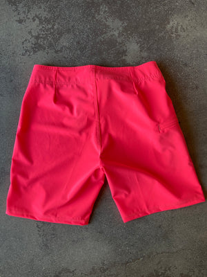 15th St Boardshorts 17"  HOT 80'S PINK