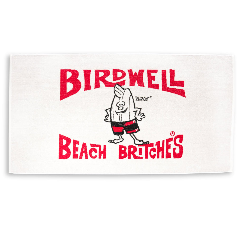 Birdwell Beach License Plate Towel
