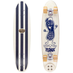 Gold Cup Peanut Skateboard WHITE