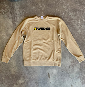 15th St Men's Wedge Crew Crewneck Fleece SAND