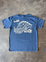 15th St KIDS Wedge Mel "Lip Service"  Short Sleeve T-Shirt NAVY